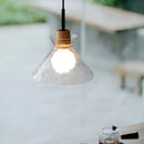 Axya Silent Wind Glass Chandelier - Modern Minimalist Design