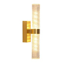 Axyaa Crystal Wall Lamp: Modern Luxury LED Wall Light for Hotels & Homes