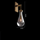 Axyaa Crystal LED Wall Lights Modern Copper Nordic Indoor Decor Wandlamp