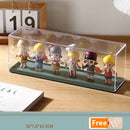 Axyaa Acrylic Doll Toys Storage Organizer Popmart Display Stand Waterproof Dust Proof