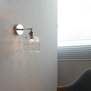 Axyaa Crystal Iron LED Wall Light with Rotate Feature