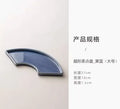 Axyaa Large Snack & Dim Sum Ceramic Dessert Tray with Dried Fruit, Chinese Style.