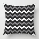 Axyaa Nordic Black Sweet Home Sofa Pillowcase Set