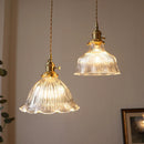 Nordic Glass LED Pendant Lamp Copper Socket Axyaa Hanging Light Home Decor