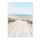 Nordic Whale Canvas Print for Living Room Decor by Axyaa