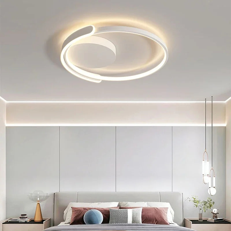 Axya LED Ceiling Chandelier: Modern Lighting Fixture for Home Decor