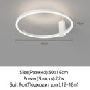 Axyaa LED Ring Ceiling Chandelier for Modern Home Lighting