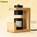 Axyaa Nordic Wood Aromatherapy Candle Lamp LED Desk Lamp