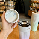 Axyaa Stainless Steel Thermal Coffee Thermos Bottle - Leakproof Vacuum Flask