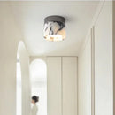 Axyaa Marble Small Chandelier Ceiling Lamp for Home Decor & Lighting
