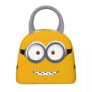 Axyaa Miniones Insulated Lunch Bag - Fun Kawaii Design, Large Capacity Cooler