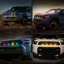 Axyaa LED DRL Front Grille Lights for Toyota 4Runner TRD Pro 2025 - APP Control 4PCS