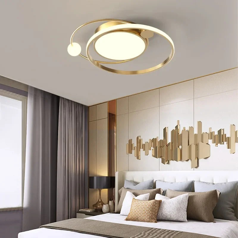 Axya Modern LED Ceiling Chandelier for Home Decor Lighting