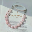 Axyaa Beads Tumbler Handle Strap: Kawaii Water Bottle Sling Holder