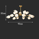 Axyaa Nordic Dining Room Pendant Lamp Chandelier for Indoor Ceiling Lighting