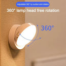 Axyaa Rotating Body Sensing LED Night Light for Home Bedroom Cabinet Decor