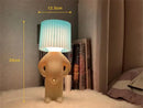 Axyaa Creative LED Table Lamp - Unique Pleats Reading Light for Bedroom