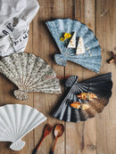 Axyaa Sushi Plate Fan-shaped Snack Dim Sum Creative Irregular Personality Plate