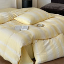 Axyaa Cotton Three-ply Gauze Queen Bedding Set - Soft & Breathable Duvet Cover Set