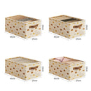 Axyaa Fabric Clothes Storage Box Organizer Cabinet - Foldable Multi-Purpose Drawer Box