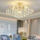 Axyaa Crystal Ceiling Lamp: Modern, Elegant & Chic for Living Room and Dining Room