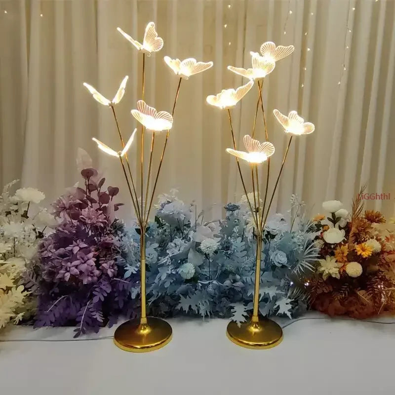 Butterfly Luminous LED Lights for Wedding Events by Axyaa