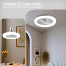 Axyaa 27" 3-Blade Ceiling Fan with 6 Speeds, Adjustable Color Temperature & Brightness
