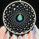 Axyaa Colorful Feather Pendant Dream Catcher Wall Hanging for Living Room