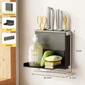 Axyaa Countertop Cutlery & Utensil Holder, Wall Mounted Kitchen Organizer Rack