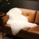 Axyaa Faux Sheepskin Soft Area Rug | Fluffy Wool Chair Sofa Cushion