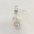 Axyaa Heart Bow Straw Charm for 30/40 oz Tumbler: Kawaii Pendent Chain Accessories