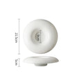 Axyaa Round Ceramic Pasta Ramen Bowls Set for Dining and Serving