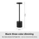 Axyaa Cordless LED Table Lamp Touch Dimming Modern Portable Luxury Desk Light
