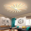 Axyaa LED Ceiling Chandelier for Modern Indoor Lighting in Living Room, Bedroom, Hallway