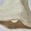 Axyaa Wabi Sabi Yellow Polystyrene Pendant Lamp for Home and Restaurant, Adjustable 1.5M
