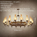 Axyaa Vintage Chandelier Restaurant Personalized Clothing Private Rooms Industrial Living Room Lighting