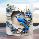 Ceramic Mug 11oz Office Cup Bird Lover Gift Axyaa Brand Decor Father Birthday Item