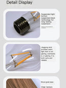 Axyaa Levitating Magnetic Bulb Lamp | Creative Home Decor and Gift