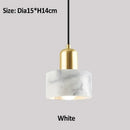Axyaa Modern Marble Pendant Chandelier for Dining Room, Bedroom, Hotel, Bar