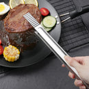 Axyaa Stainless Steel Barbecue Tongs for Food & Ice-Cubes, Restaurant Buffet Tool