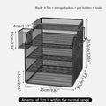 Axyaa Multi-Layer File Rack & Desk Organizer for Office, Bookshelf & Document Storage