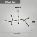 Axyaa Gold Luxury LED Chandelier for Home Decor