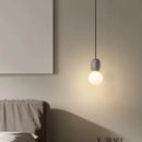 Axyaa Cement Lamp Chandelier for Hotel, B&B, Restaurant, Bar - Wasaki Style Bedroom Bedside Lighting
