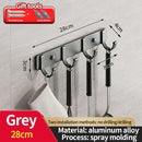 Axyaa Wall Hanging Clothes Hanger Coat Hook Organizer Storage Kitchen Accessory