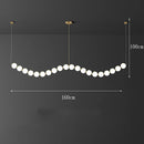 Axyaa Modern Pendant Lights LED Chandelier Indoor Ceiling Lamp Dining Room Lighting