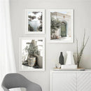 Mediterranean Italy Olive Trees Canvas Painting Home Decor by Axyaa
