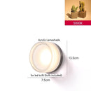 Axyaa Nordic LED Wall Light - 4 Colors, Acrylic Lampshade, Modern Design