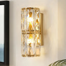 Axyaa Crystal LED Wall Light Staircase - Luxury Indoor Lighting Sconce