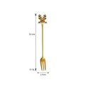 Axyaa Stainless Steel Cartoon Cutlery Set