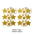 Watercolor Stars Wall Decals by Axyaa  - Simple Pattern Kids Room Decoration